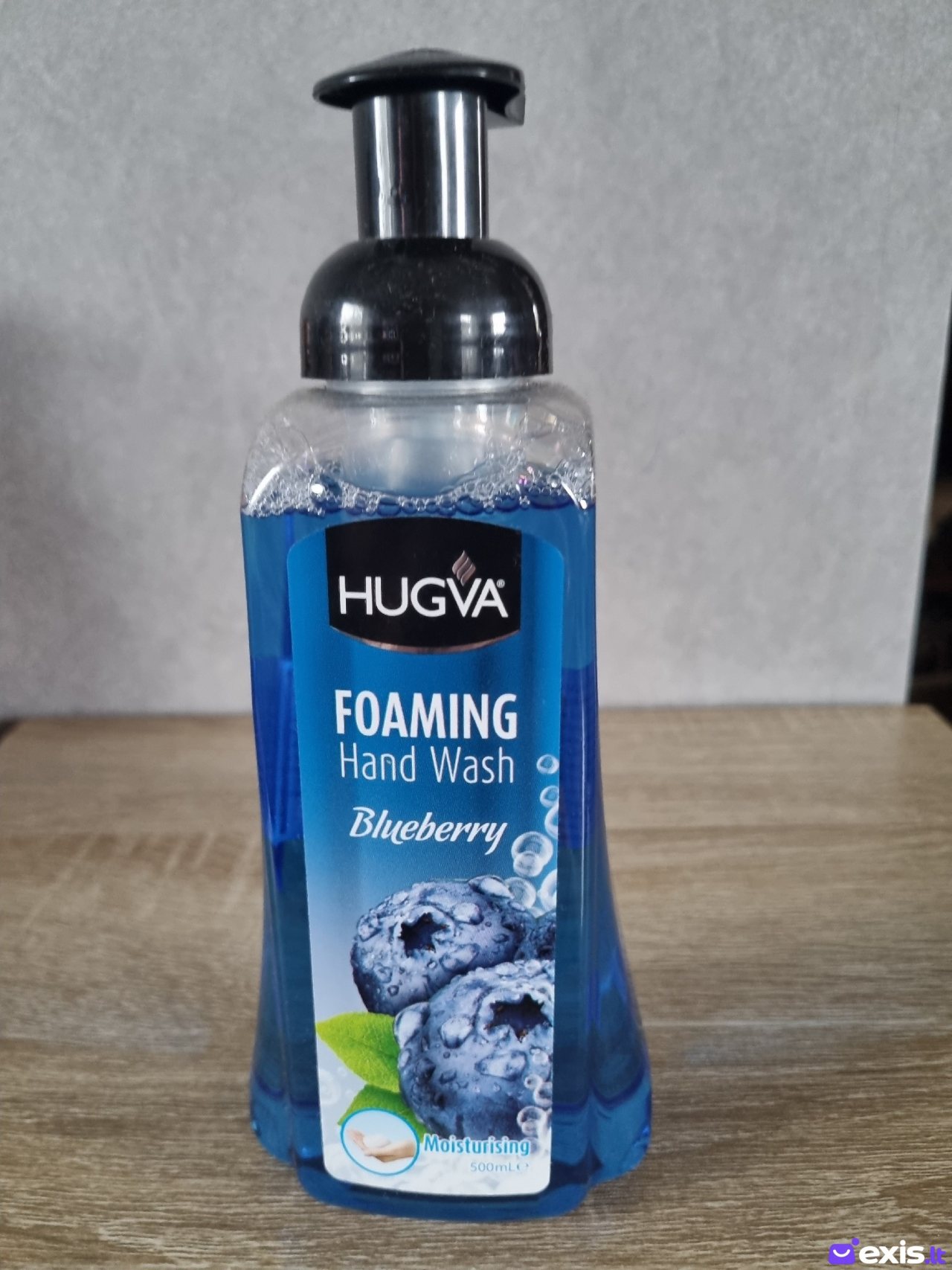 hugva putojantis rankų muilas su mėlynių aromatu – 500 ml 🫐