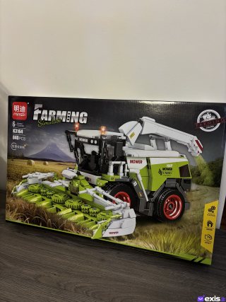 Konstruktorius - kombainas 840pcs