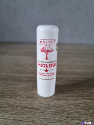EDITT Cosmetics Smocza Krew – apsauginis ir regeneruojantis lūpų balzamas