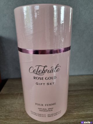 DOVANŲ RINKINYS „CELEBRATE ROSE GOLD“