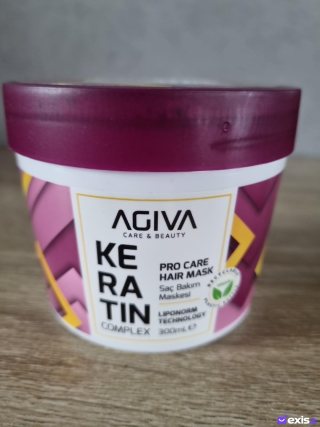 AGIVA Keratin Complex – profesionali plaukų kaukė, 300 ml